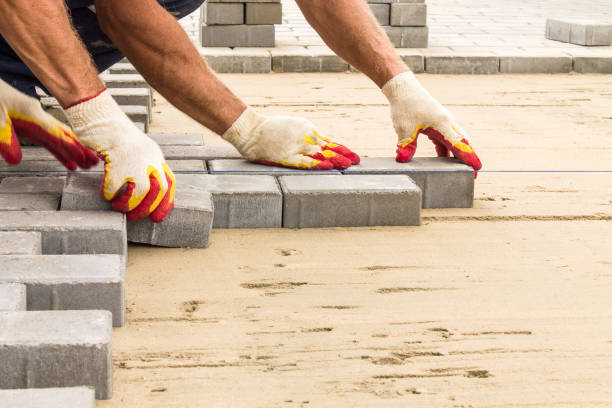 Permeable Paver Driveway in Sparta, NC